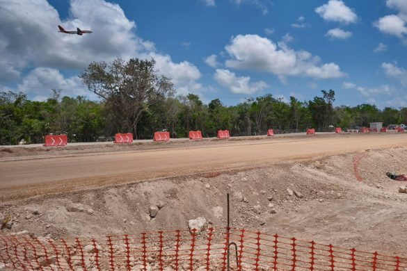 Carretera en construcción